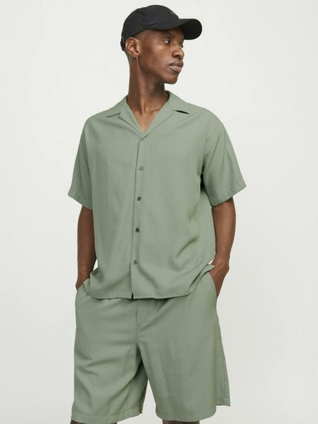 Jack & Jones Zelena moška majica s kratkimi rokavi Jack & Jones Aaron