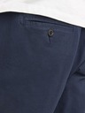 Jack & Jones Temno modre moške hlače chino s platnom Jack & Jones Ace