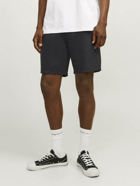 Jack & Jones Črne moške hlače chino s platnom Jack & Jones Ace