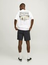 Jack & Jones Črne moške hlače chino s platnom Jack & Jones Ace