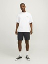 Jack & Jones Črne moške hlače chino s platnom Jack & Jones Ace