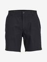 Jack & Jones Črne moške hlače chino s platnom Jack & Jones Ace