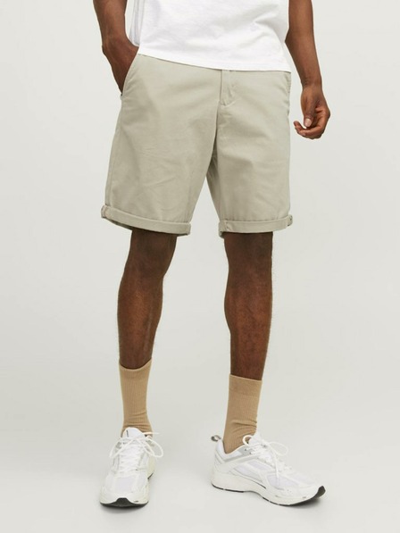 Jack & Jones Bež moške hlače Jack & Jones Bowie chino