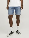 Jack & Jones Modre moške kratke hlače iz džinsa Jack & Jones Rick