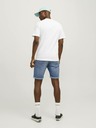 Jack & Jones Modre moške kratke hlače iz džinsa Jack & Jones Rick