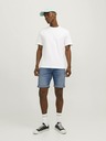Jack & Jones Modre moške kratke hlače iz džinsa Jack & Jones Rick