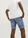 Jack & Jones Modre moške kratke hlače iz džinsa Jack & Jones Rick