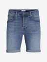 Jack & Jones Modre moške kratke hlače iz džinsa Jack & Jones Rick