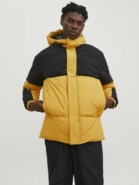 Jack & Jones Rumena moška zimska jakna Jack & Jones Force