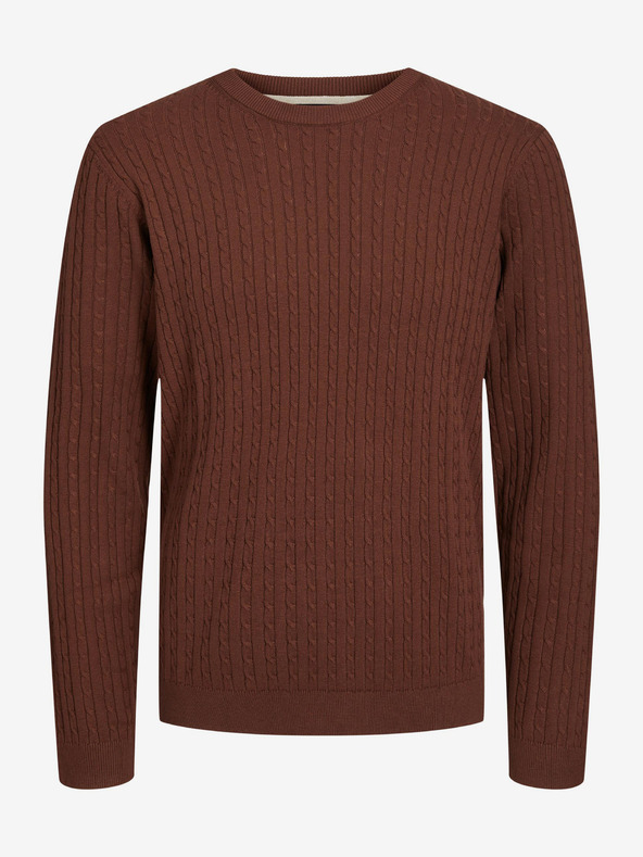 Jack & Jones Rjava moška jopa Jack & Jones Arthur