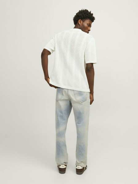 Jack & Jones Kremasta moška polo majica Jack & Jones Taormina