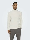 ONLY & SONS Kremasta Moški rebrasti roler ONLY & SONS Al