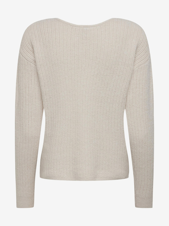 ONLY Kremni ženski pulover ONLY Gabriel