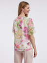Orsay Roza in bela ženska cvetlična bluza ORSAY
