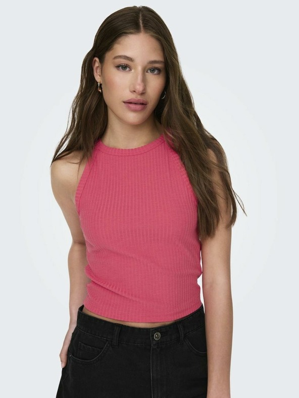 ONLY Temno roza ženski osnovni top ONLY Emma