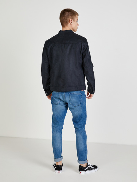 ONLY & SONS Črna jakna iz semiša ONLY & SONS Willow