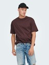 ONLY & SONS ONLY & SONS Fred bordo osnovna majica