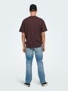 ONLY & SONS ONLY & SONS Fred bordo osnovna majica
