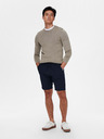 ONLY & SONS Siv moški vezeni pulover ONLY & SONS Garson