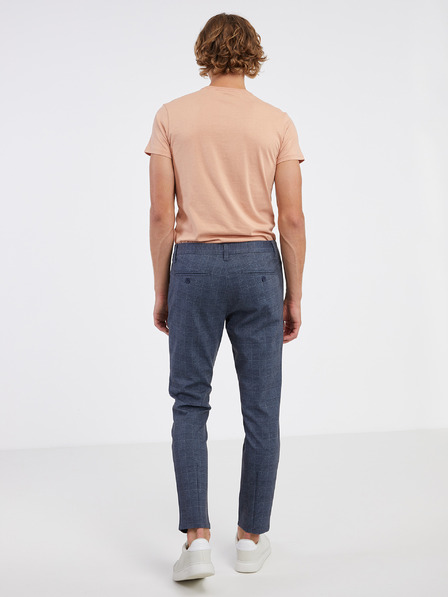 ONLY & SONS Temno modre moške kaste hlače chino ONLY & SONS Mark