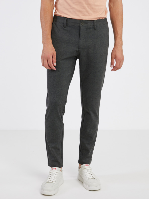 ONLY & SONS Temno sive moške hlače ONLY & SONS Mark chino