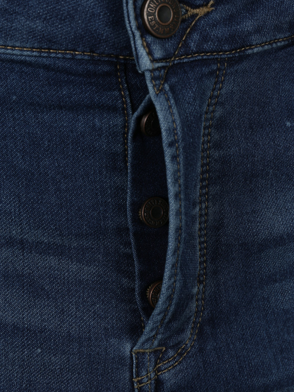 ONLY & SONS Modre oprijete kavbojke z izvezenim učinkom ONLY & SONS Loom