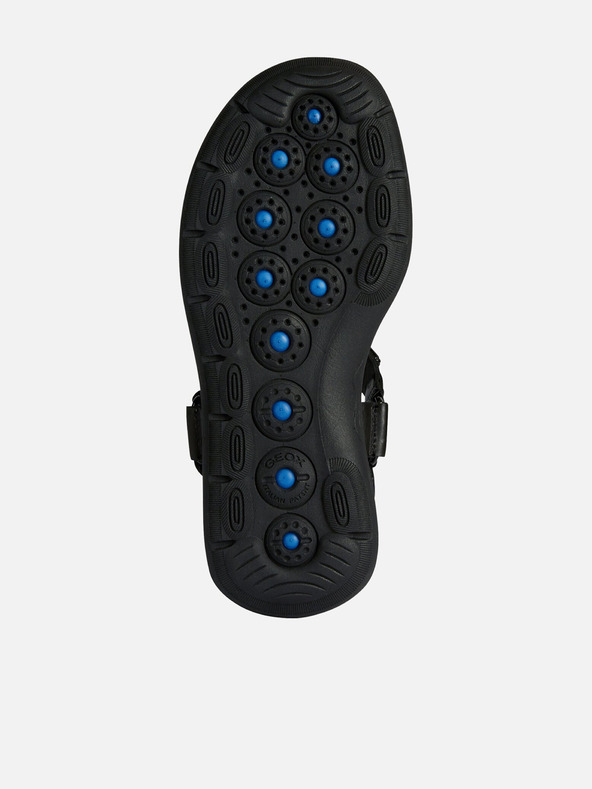 Geox Črni ženski sandali Geox Spherica EC5W