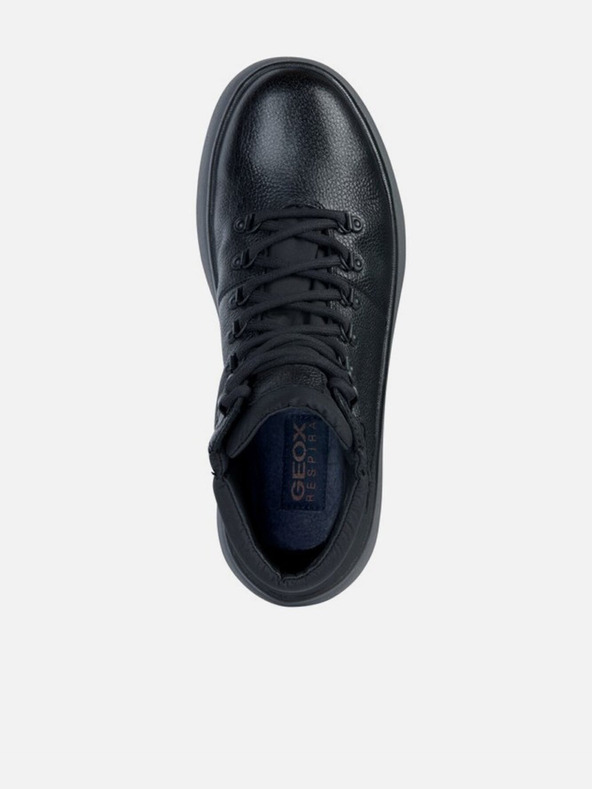 Geox Črni moški gležnjarji Geox Granito + Grip B A