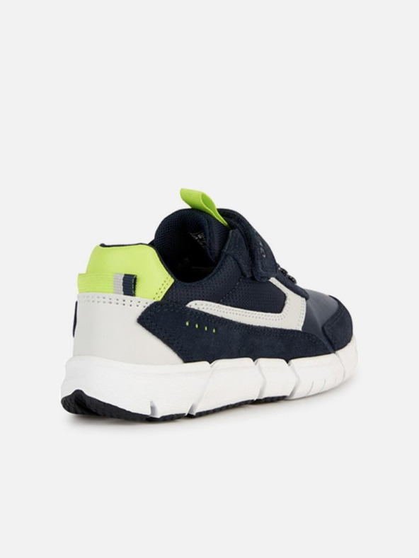 Geox Tmavo modré chlapčenské tenisky Geox Flexyper