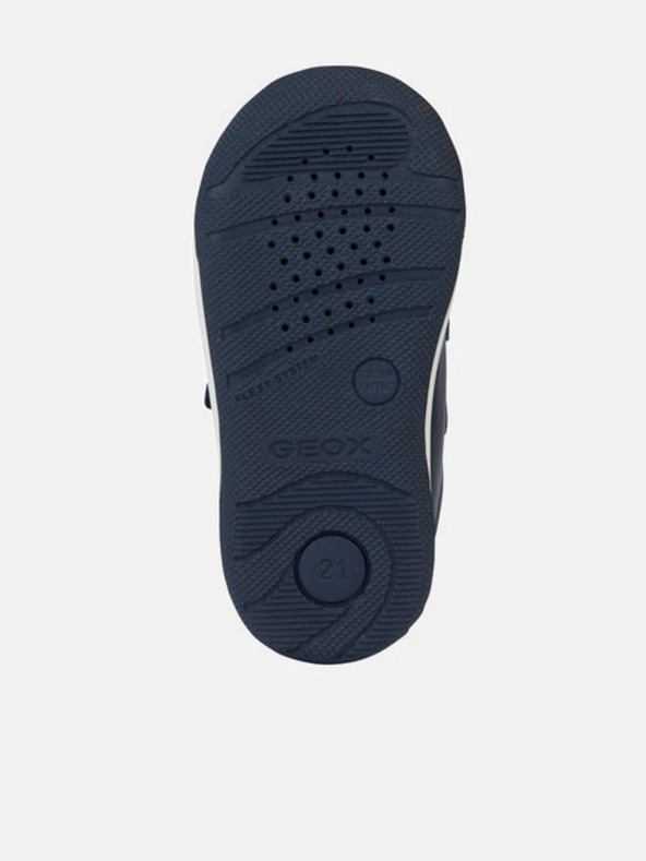 Geox Tmavo modré chlapčenské tenisky Geox New Flick