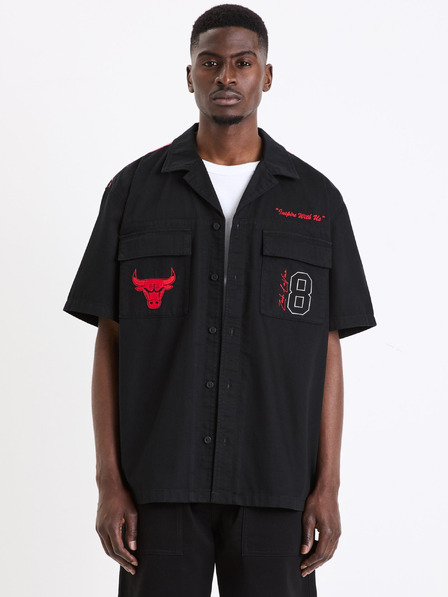Celio Črna moška majica Celio NBA Chicago Bulls