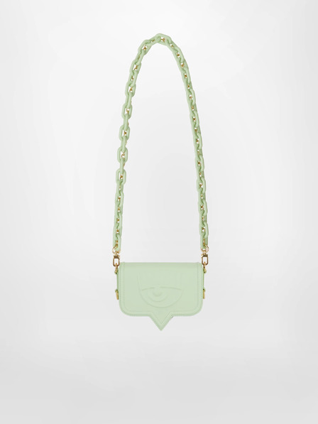 CHIARA FERRAGNI Svetlo zelena Ženske torbe CHIARA FERRAGNI Eyelike Bags