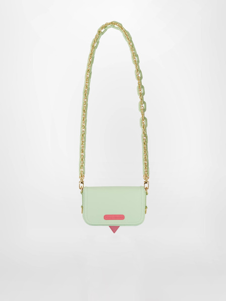 CHIARA FERRAGNI Svetlo zelena Ženske torbe CHIARA FERRAGNI Eyelike Bags