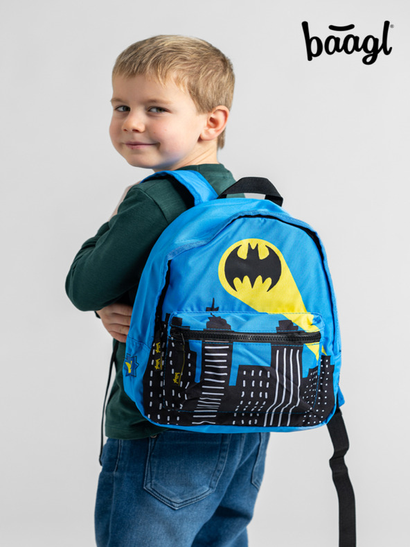 BAAGL  Modri predšolski nahrbtnik aagl Batman