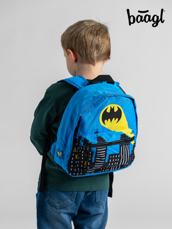 BAAGL  Modri predšolski nahrbtnik aagl Batman