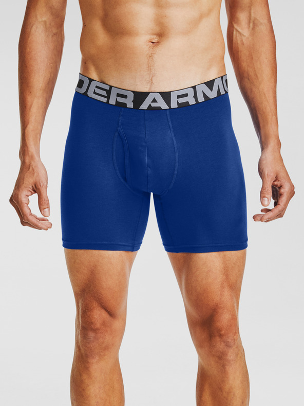 Under Armour Moške boksarice Under Armour Charged Cotton 6in 3 Pack
