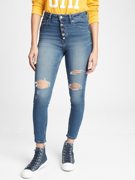 GAP Kavbojke High Rise Universal Jeggings GAP