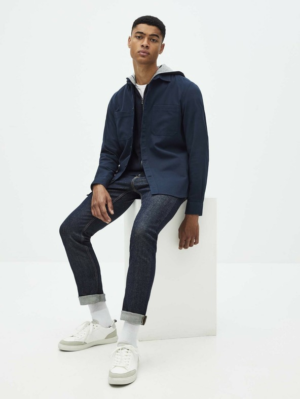 Celio Temno modra srajca Celio Sawork