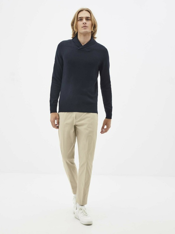 Celio Temno moder pulover Celio Sepiz