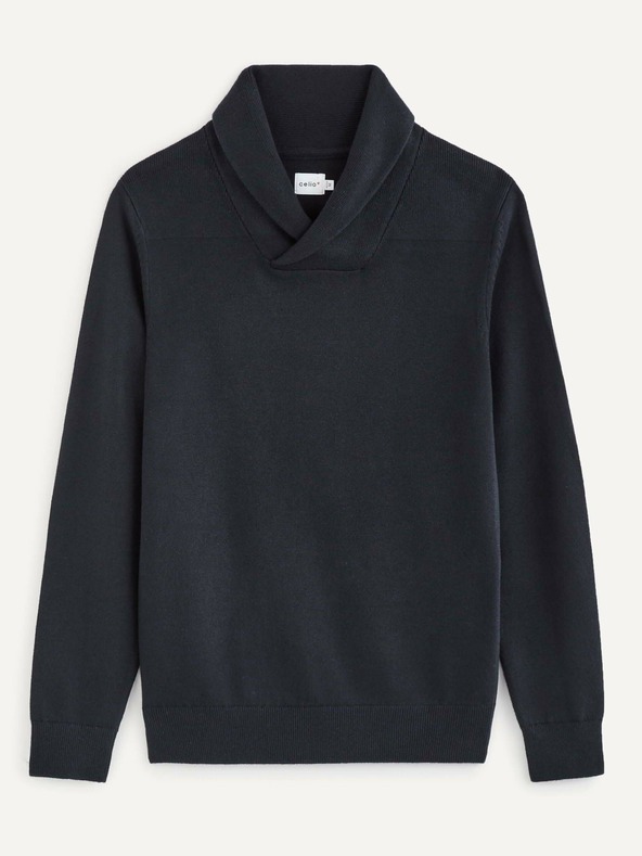 Celio Temno moder pulover Celio Sepiz