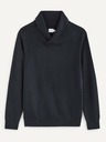 Celio Temno moder pulover Celio Sepiz