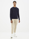 Celio Temno moder osnovni pulover Celio Sesweet