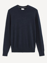 Celio Temno moder osnovni pulover Celio Sesweet