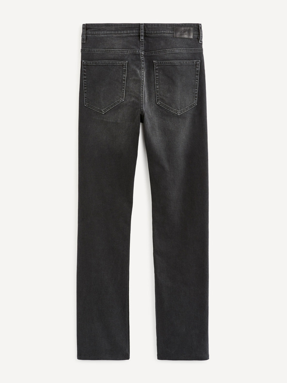 Celio Črne ravne kavbojke Celio Voblack5