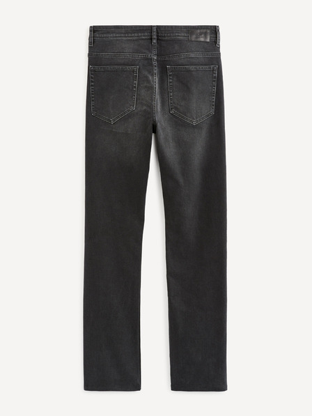 Celio Črne ravne kavbojke Celio Voblack5