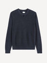 Celio Temno moder osnovni pulover Celio Tepic