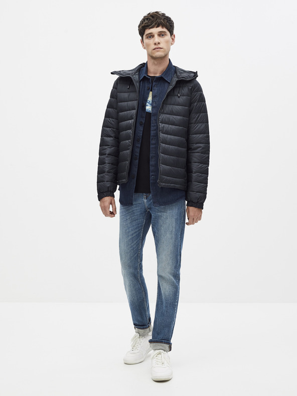 Celio Temno modra prešita jakna Celio Sucolor