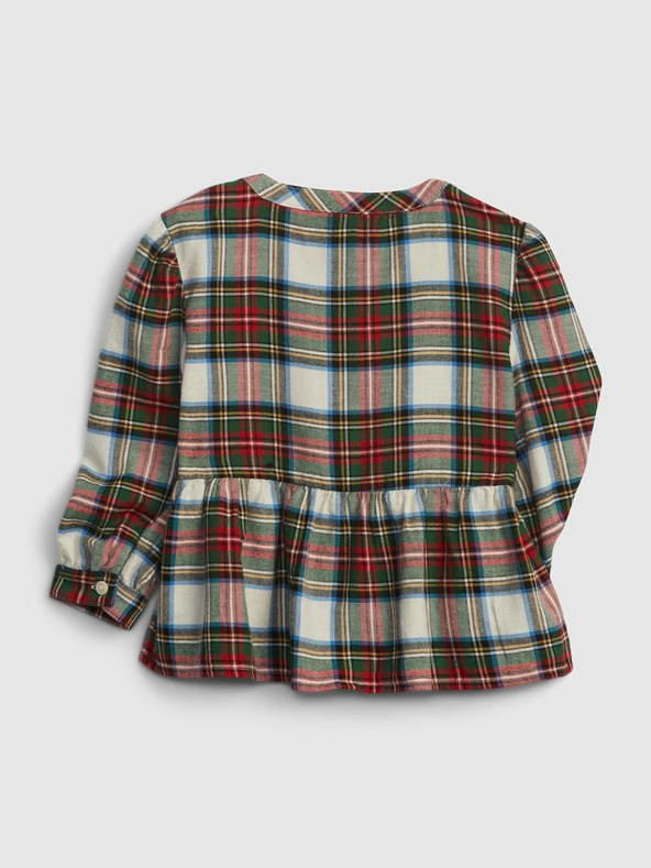 GAP Dojenčkov srajčni top peplum GAP