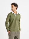 Celio Zelena moška polo majica Celio Vemix