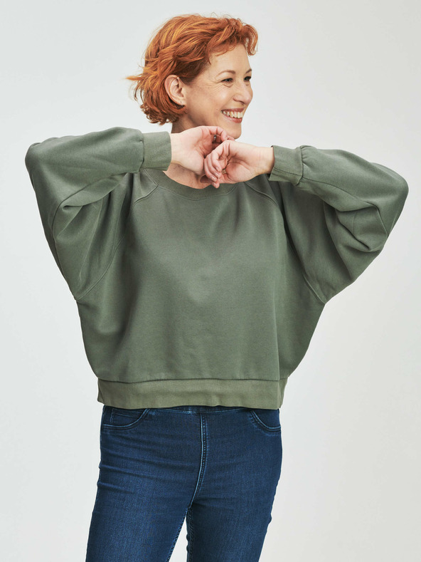 GAP Crop mikina raglan GAP